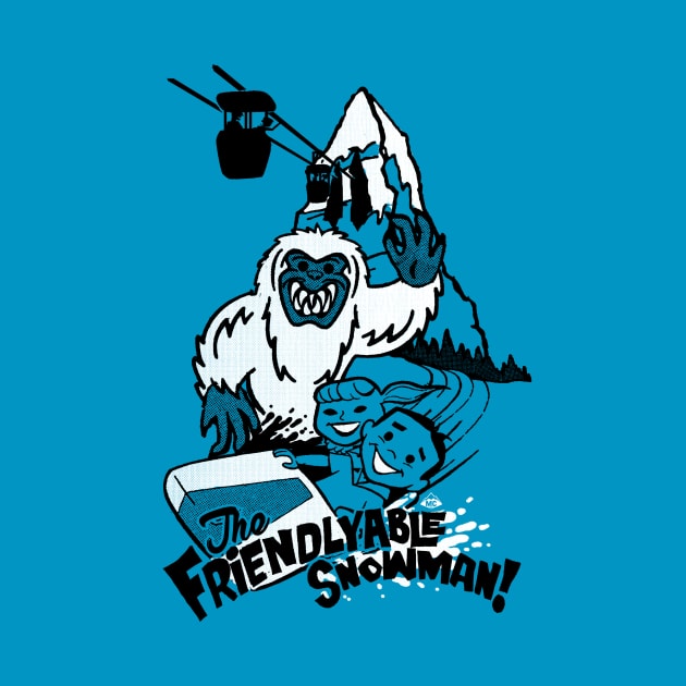 The Friendlyable Snowman by SkprNck