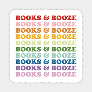 BOOKS & BOOZE Magnet