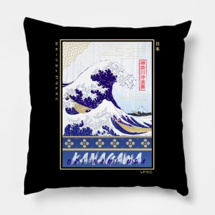 kanagawa Ukiyo-e Pillow