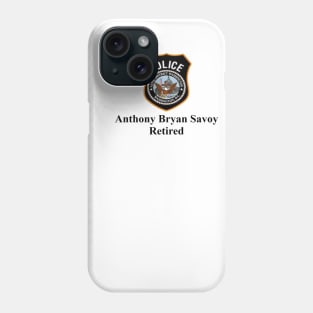 NDW Police Retired Phone Case