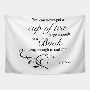 Books and Tea Tapestry