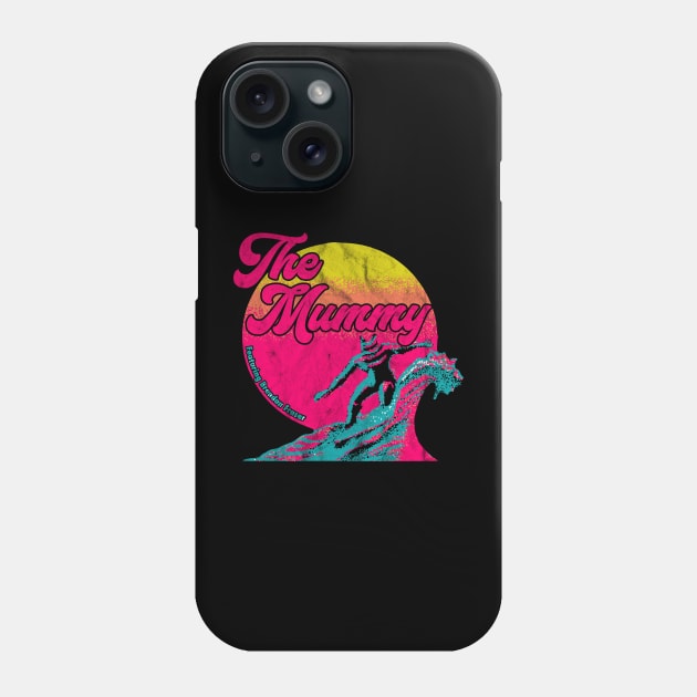 The Mummy Synthwave 80s Phone Case by karutees