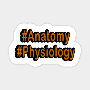 Hash Anatomy Physiology TAPP Orange Magnet