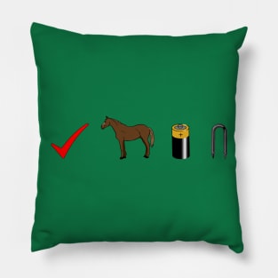 Correct Horse Battery Staple Pillow