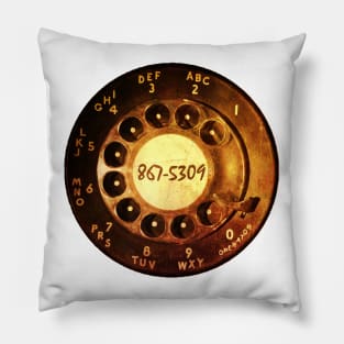 Jenny's Number 867-5309 Pillow