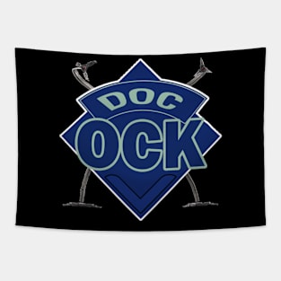 Doctor Octopus - Doctor Who Style Logo Tapestry