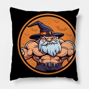 Muscular Wizard Pillow