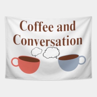 Coffee and Conversation Tapestry