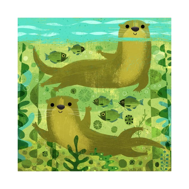 Otters! by Gareth Lucas