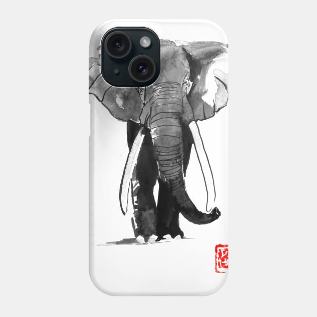 elephant Phone Case by pechane