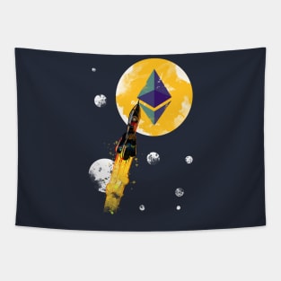 Up To The Moon : Ethereum Edition Tapestry
