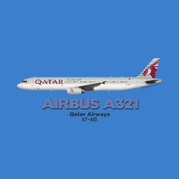 Airbus A321 - Qatar Airways by TheArtofFlying