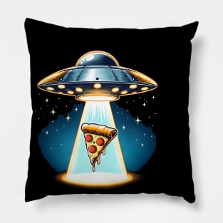 Funny Pizza Ufo, Pizza Lover Pillow