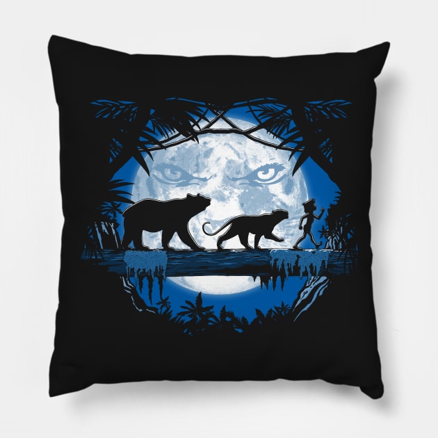 Jungle's pals. Pillow by JCMaziu