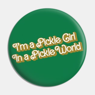 Pickle Girl Pickle World Pin