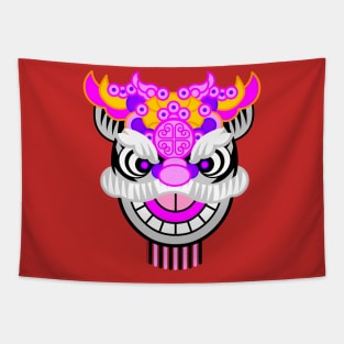 CNY: YEAR OF THE TIGER - LADY LION HEAD Tapestry