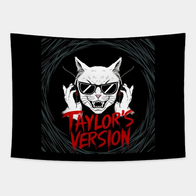 death metal taylors cat version Tapestry by Aldrvnd