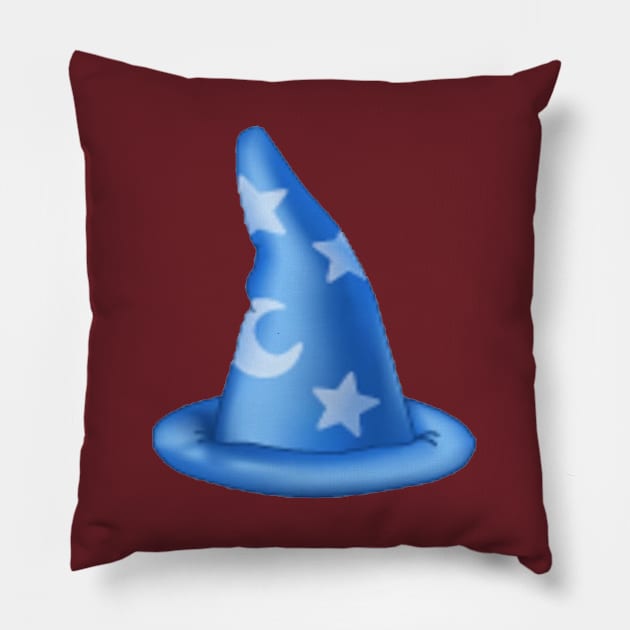 The Sorcerer's Hat Pillow by magicmirror