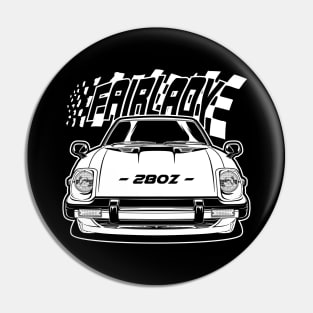 Fairlady 280Z - White Print Pin