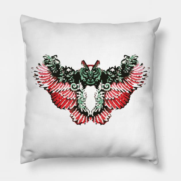 Sean O'Malley Owl Tattoo Pillow by SavageRootsMMA