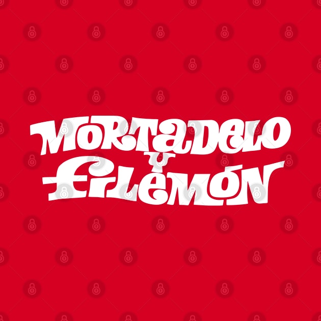 Mortadelo y Filemon white by dhaniboi