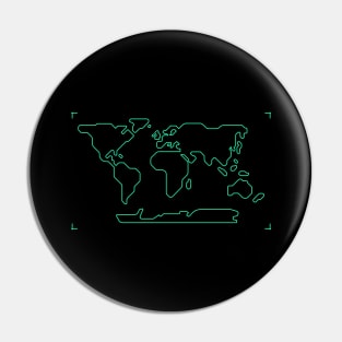 World Map Pin