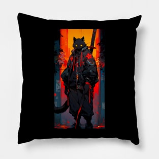 Cat warrior Pillow