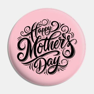 text happy mother's day Pin