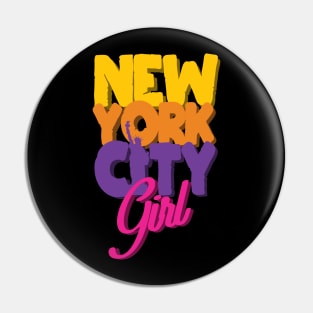 'New York City Girl' Beautiful New York City Gift Pin