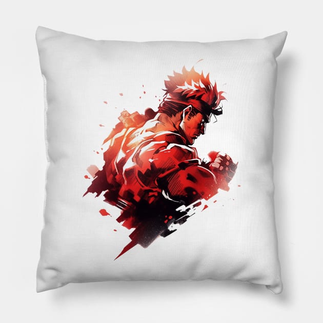 ryu Pillow by piratesnow