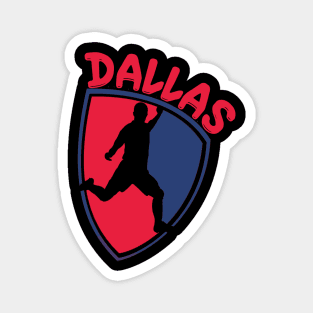 Dallas Soccer Magnet