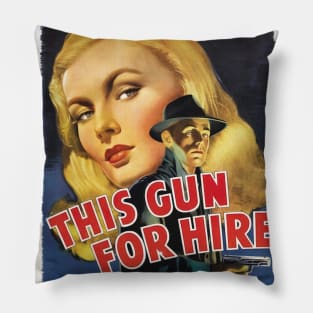 Gun for Hire 1942 Pillow