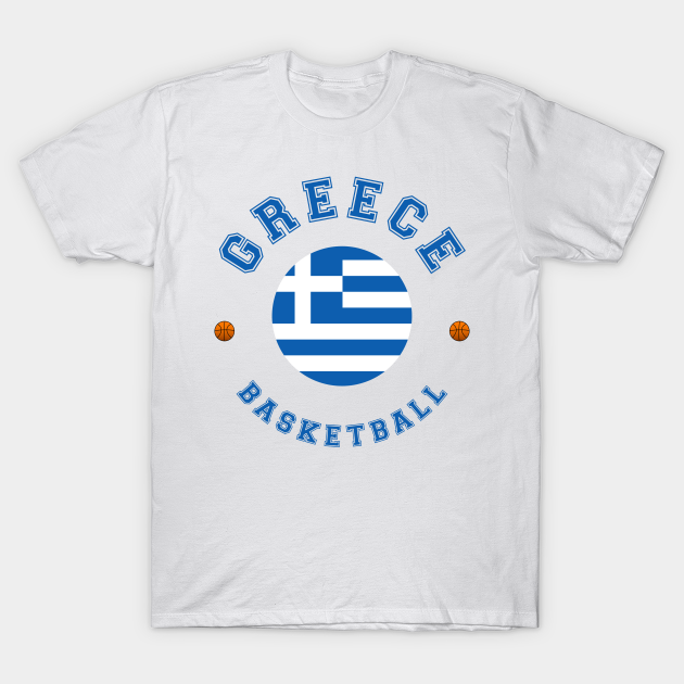 Greece Basketball - Greece Basketball - T-Shirt | TeePublic