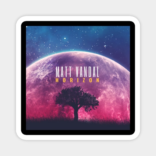 Matt Vandal Horizon Album Cover Magnet by mattvandalgroup