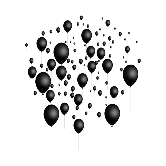 Black Balloons by DyrkWyst