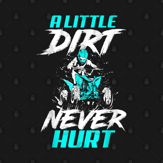 A Little Dirt Never Hurt Funny Motocross Dirt Bike by rhazi mode plagget