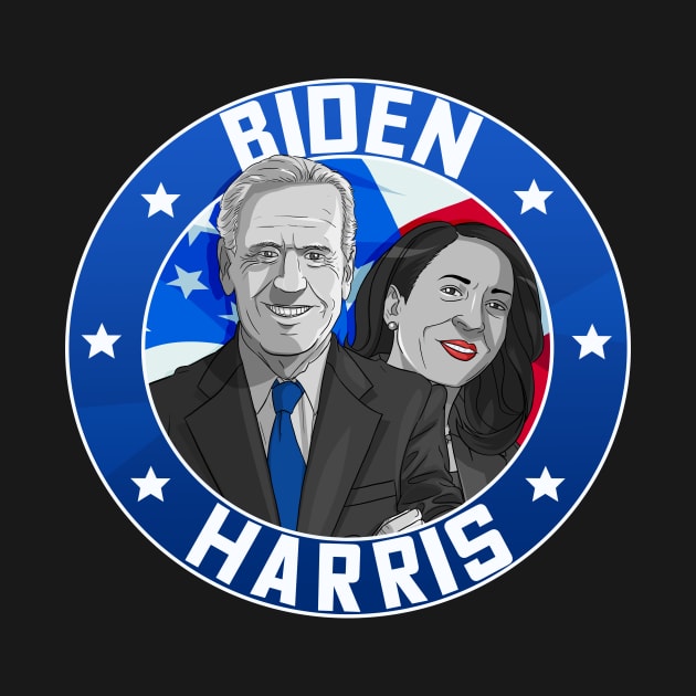 Vote Joe Biden Kamala Harris 2020 President VP by Noseking