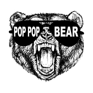 Cool Pop Pop Bear T-Shirt