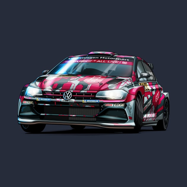 Petter Solberg R5 Rally Car by Mario Ramos Rally Art