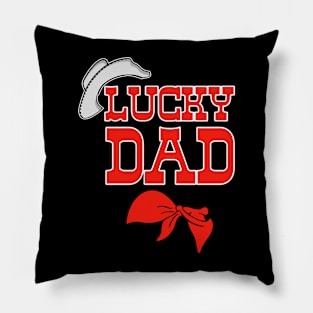 Dad Cowboy Pillow