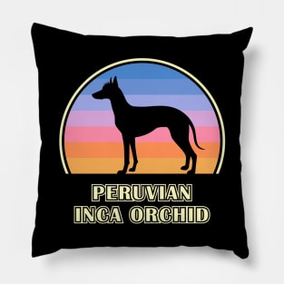 Peruvian Inca Orchid Vintage Sunset Dog Pillow