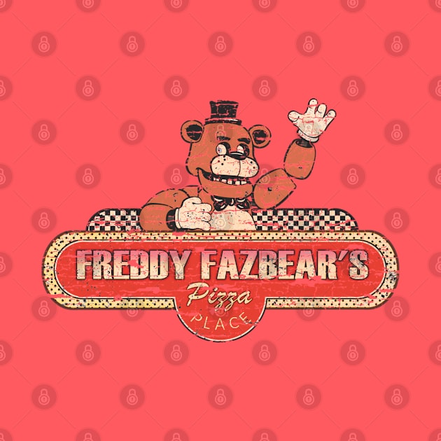 Freddy Fazbear's Vintage Artwork by P a r a d o k s