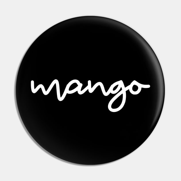 mango - white Pin by habibitravels