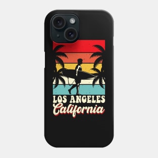 Los Angeles California T Shirt For Men Phone Case