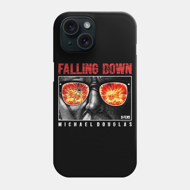 Falling Down, D-Fens, Cult Classic Phone Case by PeligroGraphics