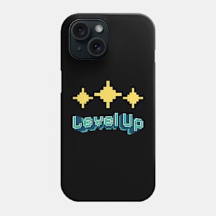 Level Up Game Retro Pixel Phone Case