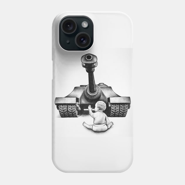 No More War (ben heine art) Phone Case by benheineart