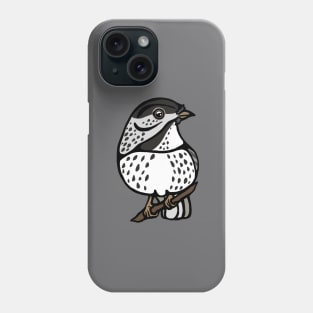 Blackpoll Warbler Graphic Phone Case