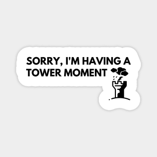 Tower Moment (Tarot) Magnet