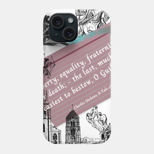 A Tale of Two Cities By Charles Dickens Phone Case